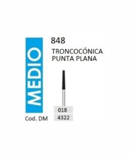 Piedra DIAMANTE MDT FG 848/018 GRANO MEDIO - CONICA PLANA