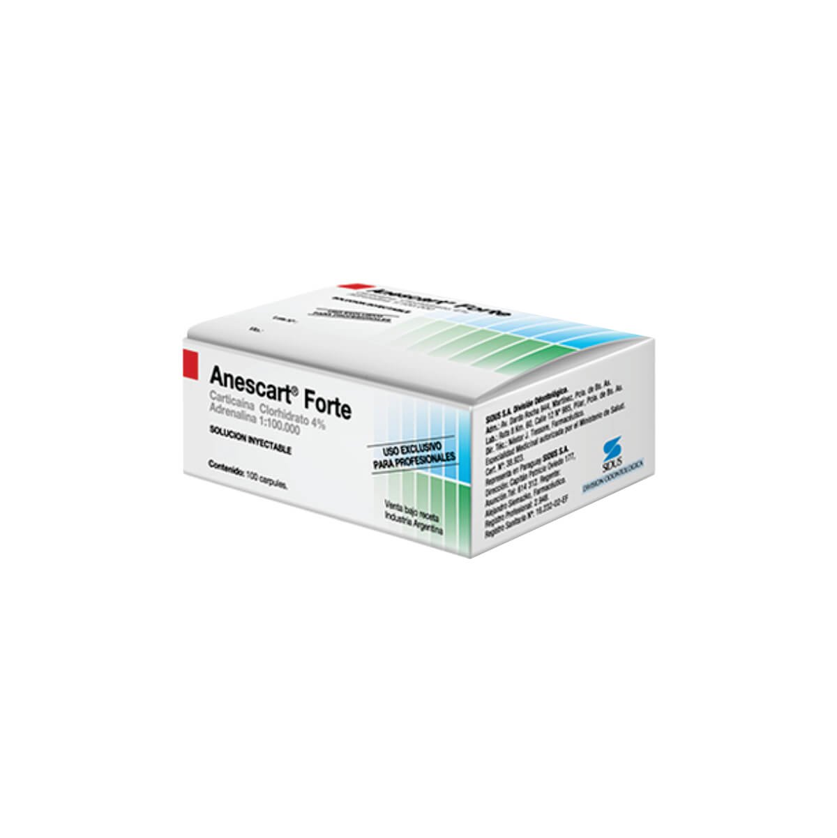 Anestesia ANESCART FORTE (x10)