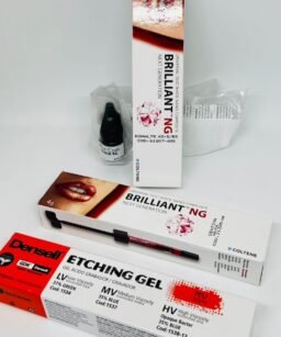 Combo Resina BRILLIANT NG DENTINA  + ESMALTE + Adhesivo ONE COAT BOND SL + ACIDO GRABADOR GEL ETCH