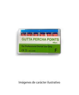Conos GUTTA F Accesorios Easydent x60 14-70001F p/condensacion lateral