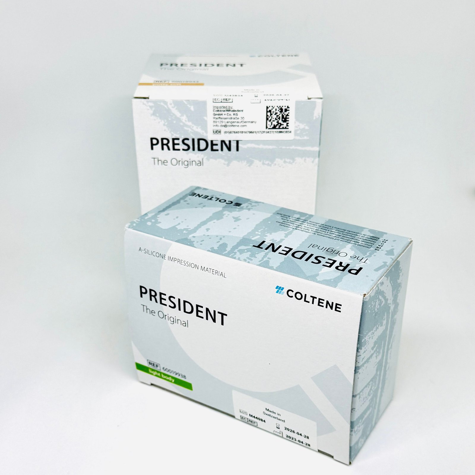 Combo President Putty Soft + Light body Silicona por adición