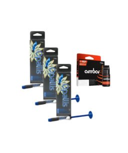 Combo Resina Opallis 2 Esmaltes (EA2 + EA3) + Dentina x1 (DA3) + Adhesivo AMBAR FGM