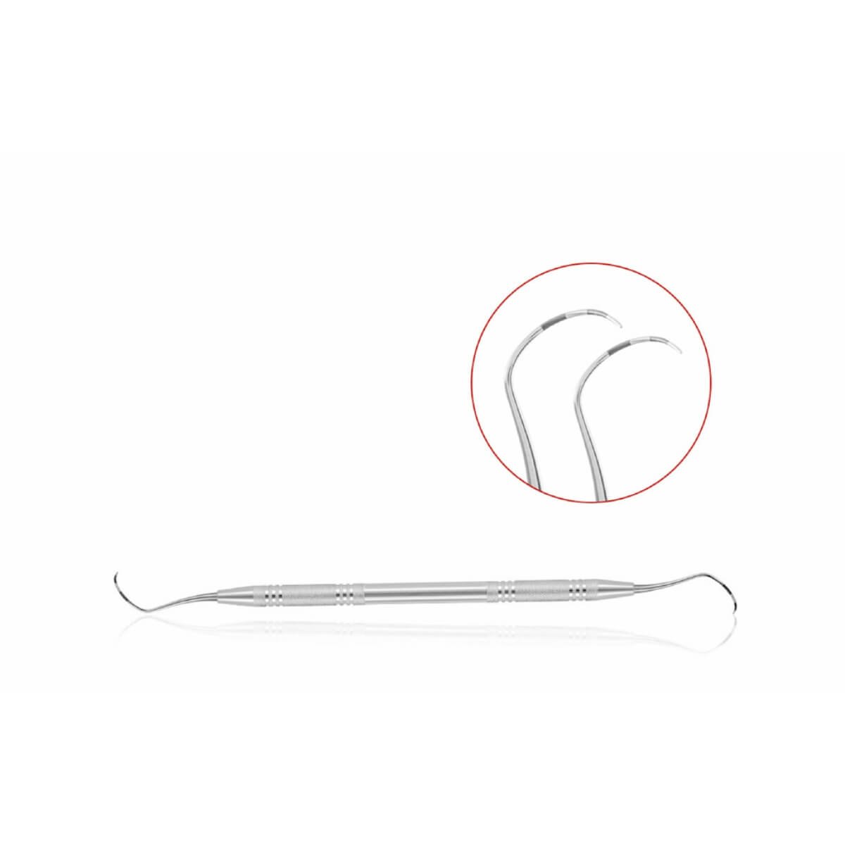 Sonda periodontal curva de Navers segmentada American Eagle