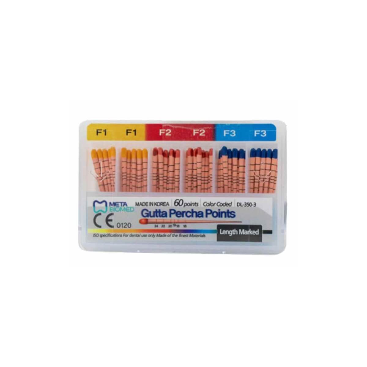 CONOS GUTTA META Milimetrados F1 -F2- F3