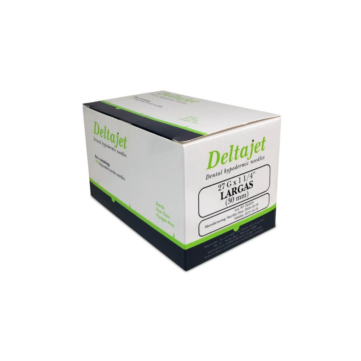 Agujas Deltajet x100 Largas