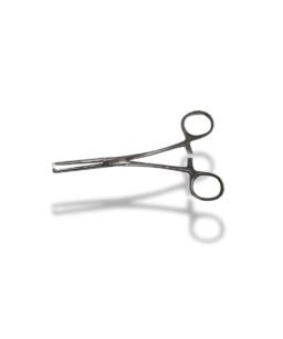 Pinza Kocher 14cm recta con diente Belkys
