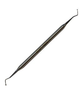 EXCAVADOR doble No.18 Medis 120.0305.H1 mango anatomico 1.5mm Medisporex