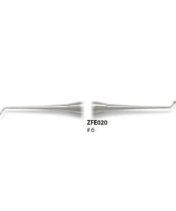 EXCAVADOR doble No.6 Medis M-451-8003-H1 mango anatomico 0.85mm Medisporex