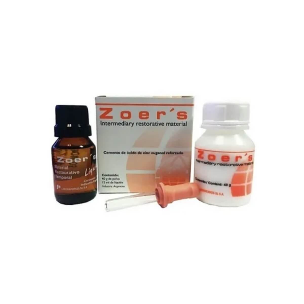 CEMENTO I.R.M. ZINC ZOERS AVIO Eugenol