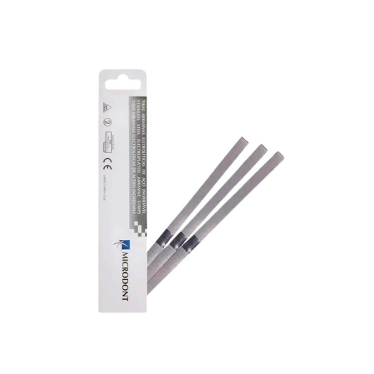 Tiras de acero 4mm por 12 unidades Microdont
