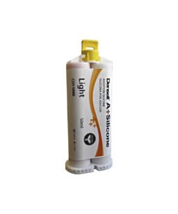 Silicona A+Silicona Densell Light Cartucho+puntas 50ml Fluida
