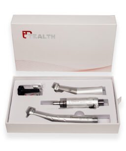 Kit (T-05-B2) - Turbina Torque Push 3 spray + Contra ángulo Push + Micromotor Neumático. TEALTH