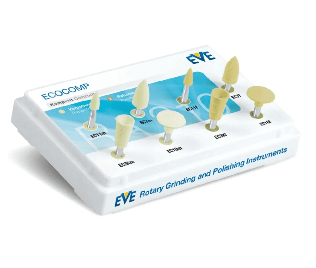 Pulidores Composite kit ECOCOMP x8 EVE