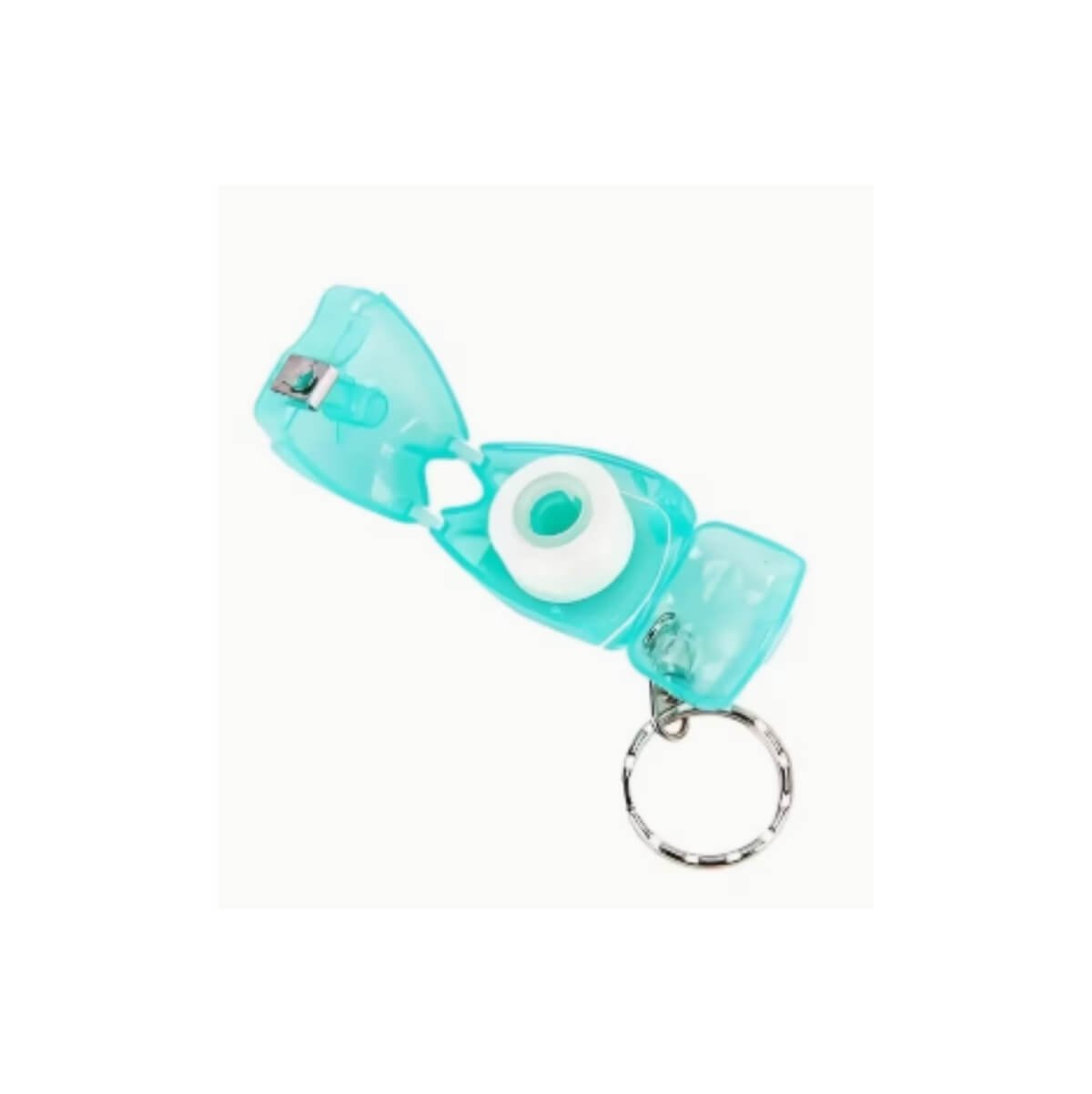Llavero en forma de muela con hilo dental
