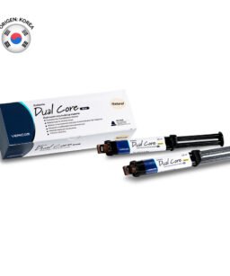 Cemento Dual Core automix, 1 jeringa x 9g c/u. VERICOM