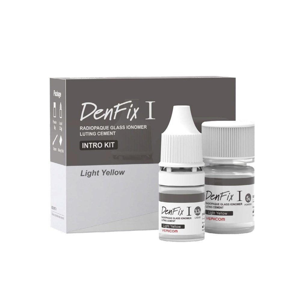 Ionomero Denfix 1 Cementación, Avío: 5g + 3,3ml. VERICOM