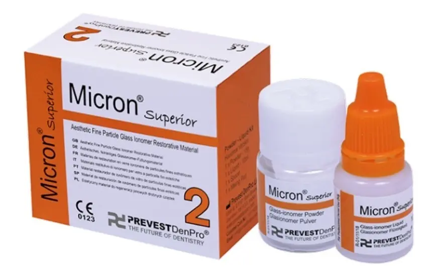 Ionomero Vitreo Micron 2 Para Obturacion Dental Tipo 2 Avio Prevest