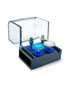 Kit de gomas para pulido PS06/07, para CA, 2u Twist (fino y medio) + 2u Oclusal (fino y medio). COTISEN