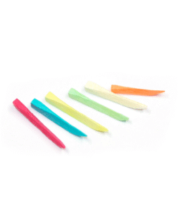 Cuñas de madera PW03, caja x 100u surtidas. COTISEN
