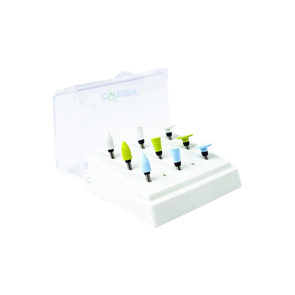 Kit para pulido de composite PS10B, apto para CA, x 9u. COTISEN