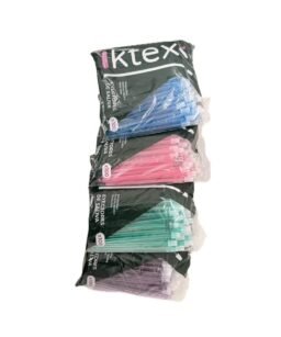 Eyectores Transparente punta blanca removible KTex